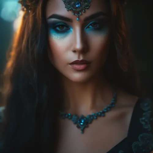 circlet,blue enchantress,fantasy portrait,sirenia,sorceress,mystical portrait of a girl,the enchantress,celtic queen,fantasy art,morwen,elven,adornment,mervat,queen of the night,enchantress,sigyn,blac