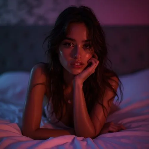 girl in bed,woman on bed,bed,pyjama,zella,lali