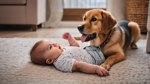 tummy time,boy and dog,baby with mom,baby and teddy,father with child,baby care,babysitter,baby-sitter,dog photography,cute puppy,baby playing with toys,little boy and girl,dog-photography,puppy pet,cute baby,baby grabbing for something,family dog,pet vitamins & supplements,dog training,baby safety,Photography,General,Natural