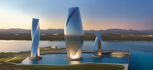 futuristic architecture,skylon,futuristic landscape,futuristic art museum,hengqin,sky space concept,lusail,snohetta,futuroscope,cube stilt houses,dubay,brasilia,solar cell base,cyberjaya,arcology,mokpo,aldar,ordos,tallest hotel dubai,international towers,Photography,General,Realistic