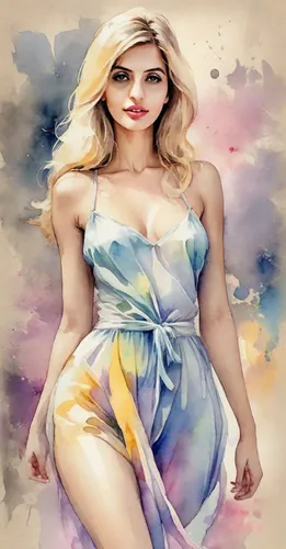 Sex vestido blonde,watercolor pin up,watercolor women accessory,fashion illustration,fashion vector,watercolor floral background,blonde woman,photo painting,world digital painting,marylyn monroe - fem