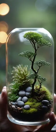 terrarium,bonsai tree,lensball,glass jar,bonsai,tiny world,glass painting,hand glass,glass container,glass sphere,small tree,in the resin,river juniper,tree moss,maple bonsai,glass vase,earth in focus,miniature figures,tea glass,jar,Illustration,Black and White,Black and White 09