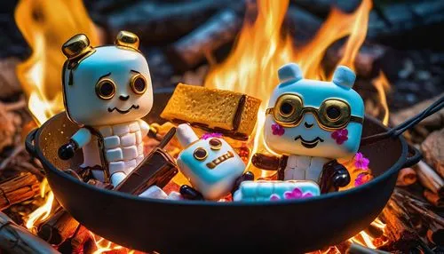 s'more,marshmallows,campfire,marshmallow art,day of the dead,campfires,dia de los muertos,el dia de los muertos,day of the dead frame,candy cauldron,day of the dead skeleton,halloween cookies,queso flameado,fireside,days of the dead,bbq,halloween pumpkin gifts,a voodoo doll,gingerbread people,halloween owls,Photography,Artistic Photography,Artistic Photography 08