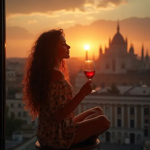 a glass of wine,woman silhouette,glass of wine,red wine,terrazza,vivino,Photography,General,Natural