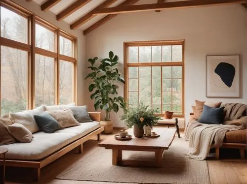 sunroom,wooden beams,wooden windows,sitting room,wood window,home interior,living room,livingroom,loft,contemporary decor,window frames,interiors,interior decor,coziness,interior design,french windows,family room,hardwood floors,bay window,modern decor,Art,Artistic Painting,Artistic Painting 09