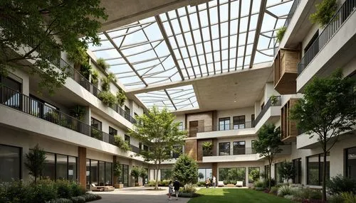 atriums,courtyards,inside courtyard,biopolis,atrium,courtyard,rikshospitalet,nanterre,plattenbau,streamwood,rigshospitalet,gundelfingen,technopark,sindelfingen,seidler,rivervale,essec,schulich,bagnolet,breezeway