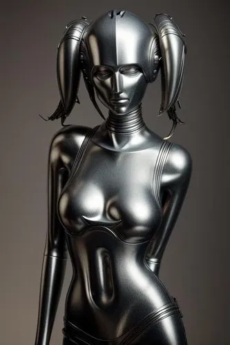 woman sculpture,rubber doll,metal figure,zentai,3d figure,gynoid,sculpt,artist's mannequin,sculptured,steel sculpture,fembot,cylon,sculptural,sculpted,female body,bronze sculpture,bodypaint,sculptress,bronze figure,wooden figure