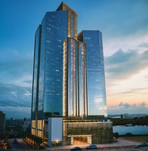 a picture taken from the outside of an office building,rotana,kigali,bangalore,addis ababa,luanda,kinshasa,Photography,General,Cinematic