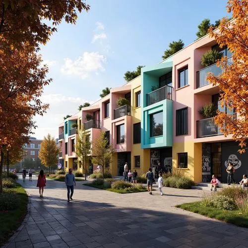 townhomes,new housing development,townhouses,cohousing,blocks of houses,europan,maisonettes,ecovillages,villaggio,cube stilt houses,3d rendering,liveability,microdistrict,apartment buildings,bundoora,palo alto,multifamily,aurora village,ecovillage,inmobiliaria