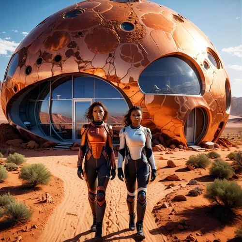 mission to mars,planet mars,wadirum,sossusvlei,martian,valerian,futuristic architecture,alien world,futuristic art museum,space tourism,futuristic,timna park,sustainability icons,science-fiction,mojave,bee-dome,alien planet,carapace,discobole,sky space concept