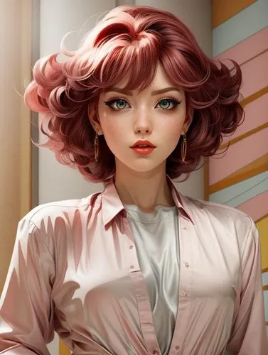 fujiko,retro woman,transistor,kofuku,retro girl,retro women