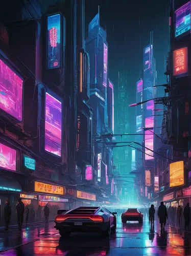 cyberpunk,cityscape,shinjuku,colorful city,futuristic landscape,tokyo city,world digital painting,shanghai,neon arrows,tokyo,taipei,neon,neon lights,urban,evening city,rainy,city lights,city at night,dusk,neon light,Photography,Fashion Photography,Fashion Photography 10