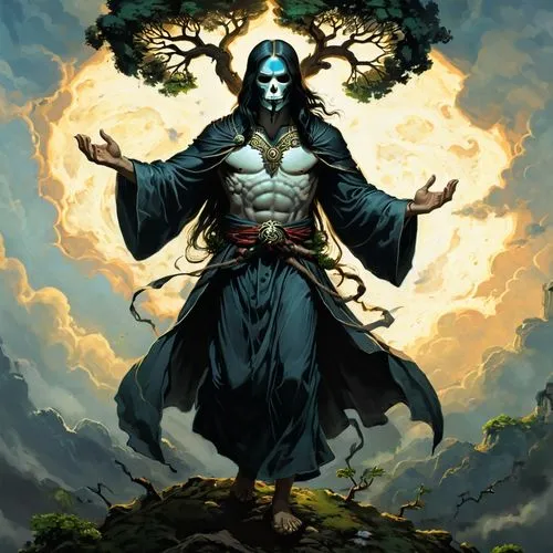 raziel,nyarlathotep,shadowpact,death god,nekron,vecna,raistlin,hades,melkor,occultist,magus,necromancer,archdruid,hierarch,dethklok,teferi,beheshti,samudrala,druidic,samuil,Conceptual Art,Daily,Daily 08