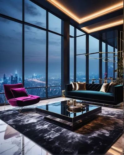 penthouses,luxury home interior,modern living room,interior modern design,livingroom,apartment lounge,living room,modern decor,contemporary decor,great room,luxury property,interior design,damac,interior decoration,glass wall,sky apartment,sitting room,chaise lounge,modern room,luxury suite,Illustration,Abstract Fantasy,Abstract Fantasy 14