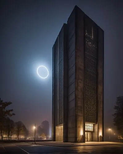 ring fog,total eclipse,fermilab,solar eclipse,eclipses,sauron,totality,eclipsed,eclipsing,ecliptic,eclipse,ordos,adjaye,monolith,the energy tower,veil fog,dobsonian,orb,oculus,nibiru,Photography,Black and white photography,Black and White Photography 12