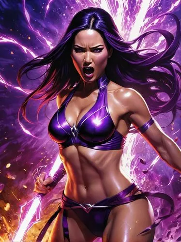 psylocke,Illustration,American Style,American Style 01