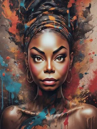 african art,african woman,world digital painting,boho art,african american woman,oil painting on canvas,african culture,black woman,fantasy portrait,mystical portrait of a girl,art painting,digital painting,afro-american,african,fantasy art,digital art,afroamerican,afro american,nigeria woman,digital artwork