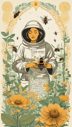 beekeeper,beekeepers,beekeeping,beekeeper plant,honeybee,sunflowers and locusts are together,bee keeping,honey bee,bees,honey bee home,pollinate,bee farm,honeybees,bee-keeping,honey bees,pollinator,lepidopterist,bee friend,apiary,bee colonies,Illustration,Vector,Vector 21