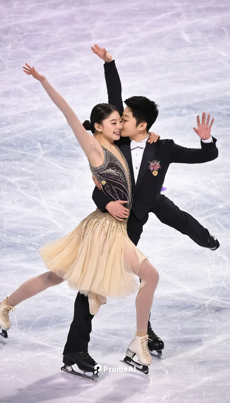 Siblings Maia Shibutani and Alex Shibutani of the United States win bronze after their performance in the ice dance, free dance figure skating final. https://t.co/707pb60QhC,ice dancing,figure skating