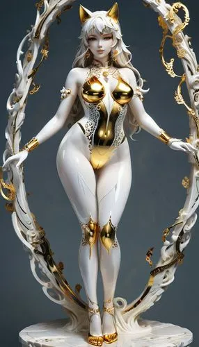 baoshun,mahishasura,angel figure,3d figure,varuna,durga,Conceptual Art,Daily,Daily 21