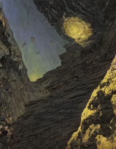 wyeth,lunar landscape,volcanic landscape,mandelbulb,beinhorn,segantini,lathrop,bierstadt,moonscape,venus surface,fischl,valley of the moon,balke,sedensky,yellow mountains,splendor notch,lorcin,volcani