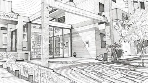 3d rendering,archidaily,core renovation,japanese architecture,wireframe graphics,school design,prefabricated buildings,kirrarchitecture,daylighting,hoboken condos for sale,house drawing,urban design,a