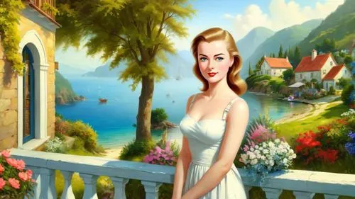 maureen o'hara - female,landscape background,gwtw,world digital painting,art deco background,tropico,girl in a long dress,background ivy,portrait background,fantasy picture,background image,cartoon video game background,summer background,romantic portrait,girl in the garden,honeymoon,love background,margaery,margairaz,anastasiadis