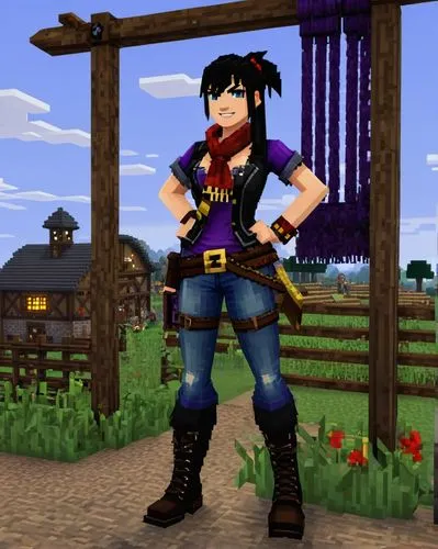 a virtual woman with many arms on her hips and boots and boots,ayra,karai,asheron,polyxena,skuld,revy,Unique,Pixel,Pixel 05