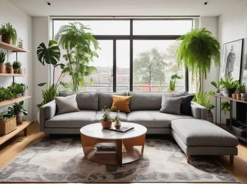 house plants,apartment lounge,houseplants,houseplant,loft,living room,livingroom,shared apartment,green living,indoor,interior design,sunroom,modern decor,lofts,balcony garden,an apartment,money plant,modern minimalist lounge,hanging plants,plantas,Illustration,Realistic Fantasy,Realistic Fantasy 31