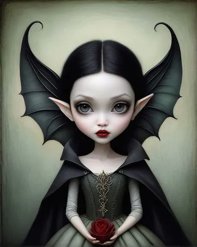 demoness,gothic portrait,malefic,gothic woman,vampyres,lilith,vampy,vampire lady,evil fairy,vampyre,vampiric,vampire woman,darkling,goth woman,dark gothic mood,vampiro,hekate,gothic style,gothic,persephone,Illustration,Abstract Fantasy,Abstract Fantasy 14