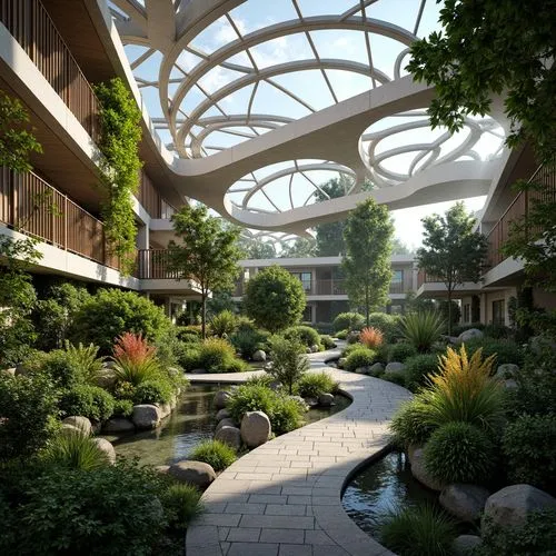 wintergarden,atriums,riverwoods,streamwood,oakbrook,winter garden,biopolis,atrium,courtyards,biopiracy,oakridge,alderwood,skyways,central park mall,willowbrook,rivercenter,rivervale,waterplace,walkway,landscaped