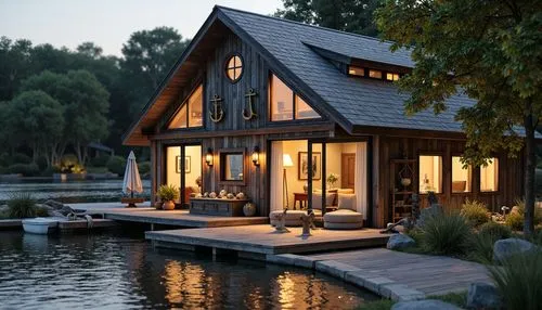 house by the water,summer cottage,pool house,summer house,house with lake,boathouse,boat house,houseboat,wooden house,inverted cottage,floating huts,summerhouse,cottage,deckhouse,small cabin,beautiful home,dreamhouse,houseboats,scandinavian style,floating on the river