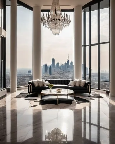 penthouses,luxury home interior,luxury property,damac,luxury real estate,minotti,sathorn,skyscapers,tishman,great room,opulently,glass wall,hearst,highmark,habtoor,contemporary decor,woodsen,luxuriously,crownpoint,buckhead,Illustration,Black and White,Black and White 33