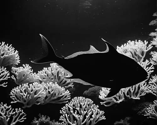 sea life underwater,cartilaginous fish,reef manta ray,underwater world,underwater background,underwater fish,sea animals,anemone fish,marine life,sea animal,orca,manta,marine diversity,anemonefish,duiker island,diving fins,aquatic animals,blackandwhitephotography,aquatic animal,killer whale,Illustration,Black and White,Black and White 33