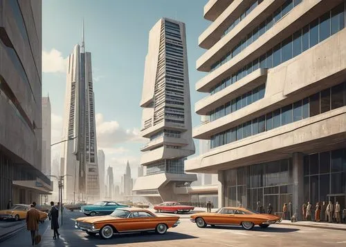 giugiaro,underground garage,emaar,difc,tailfins,ford thunderbird,vignale,superhighways,dubai marina,model years 1958 to 1967,tallest hotel dubai,rotana,futuristic architecture,renderings,oldsmobiles,ford galaxie,fiats,motorcity,urban towers,capcities,Conceptual Art,Daily,Daily 13