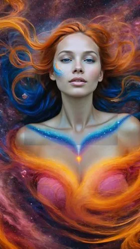 fireheart,fire heart,flame spirit,bodypainting,fire angel,fiery