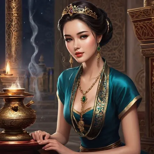 oriental princess,qianwen,yuanpei,jinling,xianwen,nitaya,rongfeng,yingjie,jingqian,khenin,zhiwen,jianyin,xixia,qianfei,oriental girl,dianbai,yangmei,daiyu,asian woman,surana,Unique,Design,Logo Design