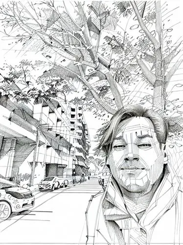 city ​​portrait,camera drawing,digital photo,camera illustration,pen drawing,illustrator,hochiminh,photo effect,photo painting,image editing,samcheok times editor,pencil art,in xinjiang,huashan,biro,d