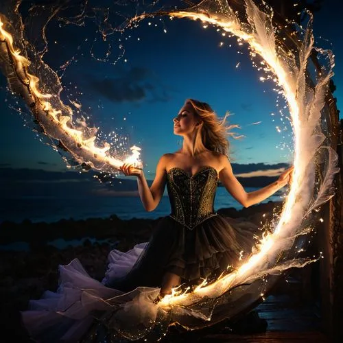 fire dancer,fire artist,fire dance,firedancer,dancing flames,lightpainting,Photography,General,Fantasy