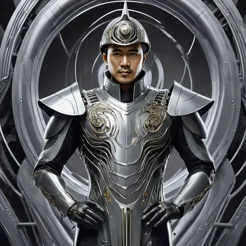 yi sun sin,emperor,emperor of space,knight armor,silver,kyrgyz,alien warrior,xing yi quan,xiangwei,armor,shuanghuan noble,imperial coat,paladin,emperor snake,armored,sci fiction illustration,imperial,the archangel,armour,dragon li,Conceptual Art,Sci-Fi,Sci-Fi 24