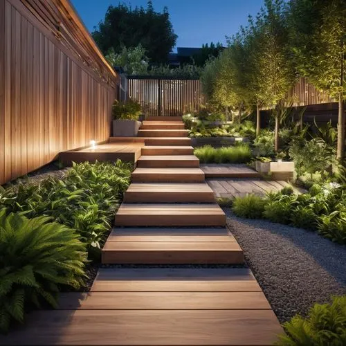 landscape design sydney,garden design sydney,landscape designers sydney,wooden decking,wooden path,landscape lighting,walkway,pathway,climbing garden,japanese zen garden,garden fence,garden bench,3d rendering,landscaping,start garden,zen garden,garden elevation,pergola,decking,wooden stairs,Photography,General,Realistic