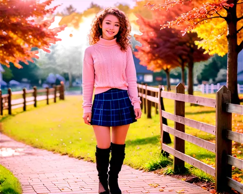 autumn photo session,autumn background,school skirt,autumn color,tartan colors,autumn scenery,country dress,october pink,autumn,autumn theme,just autumn,autumn frame,autumn plaid pattern,in the autumn,autumn day,fall foliage,fall,countrygirl,light plaid,autumn walk,Illustration,Japanese style,Japanese Style 02