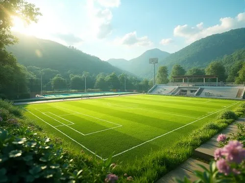 soccer field,football pitch,waldstadion,football field,football stadium,tennis court,athletic field,stadio,coradia,stadionul,sportverein,frankenstadion,sportpark,forest ground,artificial grass,garmisch partenkirchen ski stadium,stadium,geoffroy,weserstadion,withdean,Photography,General,Realistic