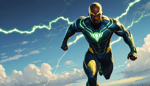 electro,electric charge,high volt,green lantern,superhero background,lightning bolt,electric,electrified,bolt,electric arc,light streak,sci fiction illustration,power cell,thunderbolt,power icon,fully charged,super charged,electrical energy,electric power,bolts,Conceptual Art,Fantasy,Fantasy 32