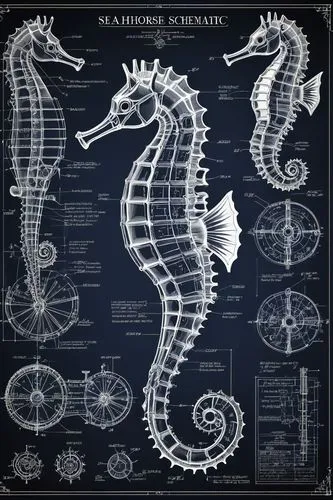 marine reptile,sea horse,sea snake,sea monsters,seahorse,tentacles,asclepiadoideae,tentacle,accipitridae,sea-horse,vertebrate,basilisk,glass signs of the zodiac,marine invertebrates,aquatic animals,ornamental shrimp,fractalius,hippocampus,wyrm,sea animals,Unique,Design,Blueprint