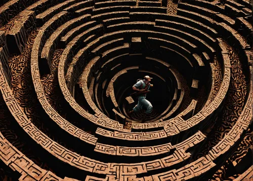 sewer pipes,manhole,drainage pipes,underground cables,steel casing pipe,storm drain,concrete pipe,brick-kiln,excavation,labyrinth,concentric,panopticon,drainage,catacombs,manhole cover,sanitary sewer,canal tunnel,the aztec calendar,charcoal kiln,basket weaver,Illustration,Retro,Retro 02