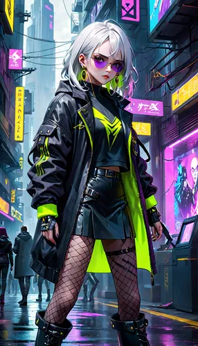 cyberpunk,cyber,cyber glasses,neon,harajuku,neon colors,punk design,neon arrows,futuristic,punk,streampunk,neon light,android inspired,ultraviolet,neon lights,neon candies,vector girl,neon human resources,hk,scifi,Anime,Anime,General