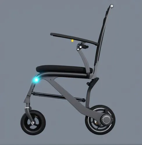 碳纤维电动轮椅车
,an illustration of the folding bike with wheels,electric scooter,blue pushcart,push cart,trikke,wheelchair,wheel chair,Photography,General,Realistic