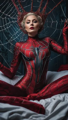 widow spider,spider silk,tangle-web spider,spider the golden silk,spider net,arachnid,spider network,spider's web,webbing,spider,web,arachnophobia,spiderweb,red super hero,harnessed,spiders,black widow,laundry spider,spider web,maraschino,Photography,General,Fantasy