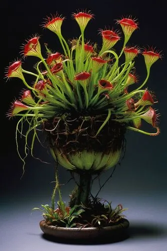  Venus Flytrap,a bunch of carnivorous plants ,dionaea,flytraps,venus flytrap,bulbophyllum,aeonium tabuliforme,neoregelia,carnivorans,flytrap,pitcairnia,pinguicula,echinocereus,flower bowl,masdevallia,